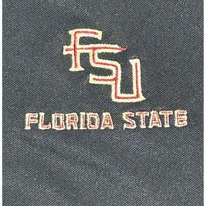 Florida State Seminoles‎ Polo Shirt Men's 2XL Gray Cutter & Buck NCAA FSU